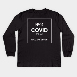 Covid No19 Kids Long Sleeve T-Shirt